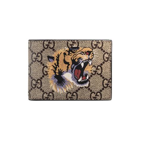 gucci tiger wallet|gucci tiger button up.